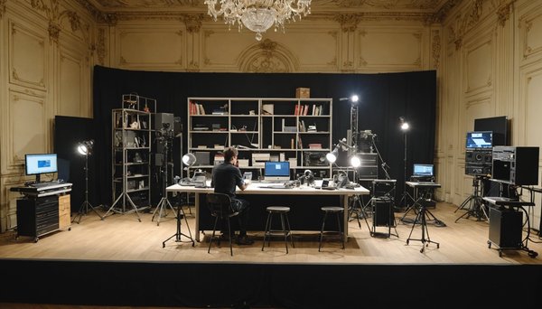 Production de shows en studio à paris : expertise et création sur mesure