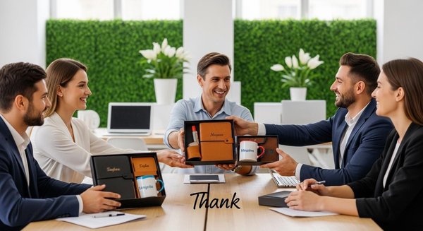 Cadeau d'entreprise personnalisé : le choix qui valorise durablement vos collaborateurs